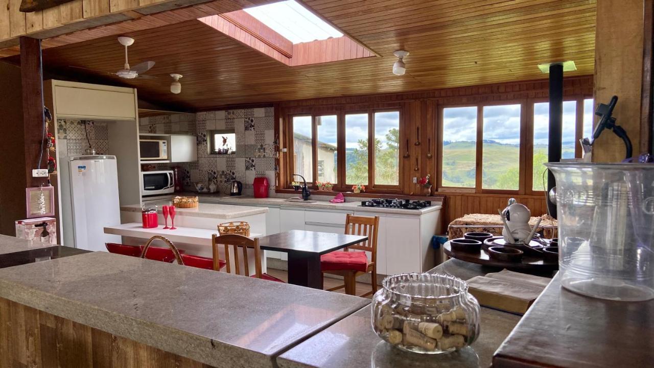 Casa De Campo Cantinho Dos Serranos São Joaquim Eksteriør billede